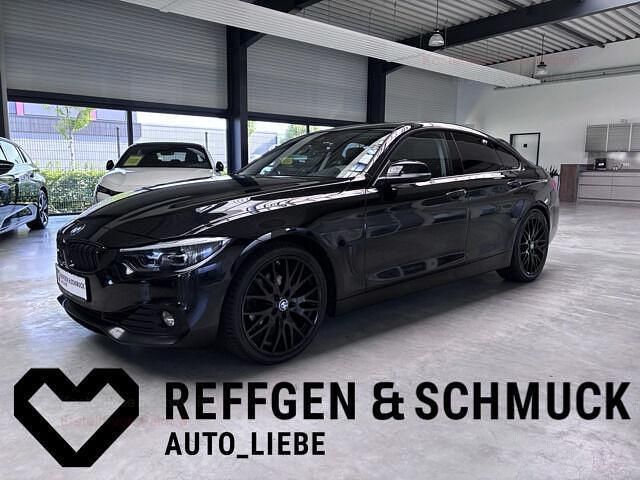 Black sapphire metal (metallic) Gebraucht 2018 BMW 420 Gran Coupé Advantage Coupé | 23.980 € (Teuer) - Bild 1/4