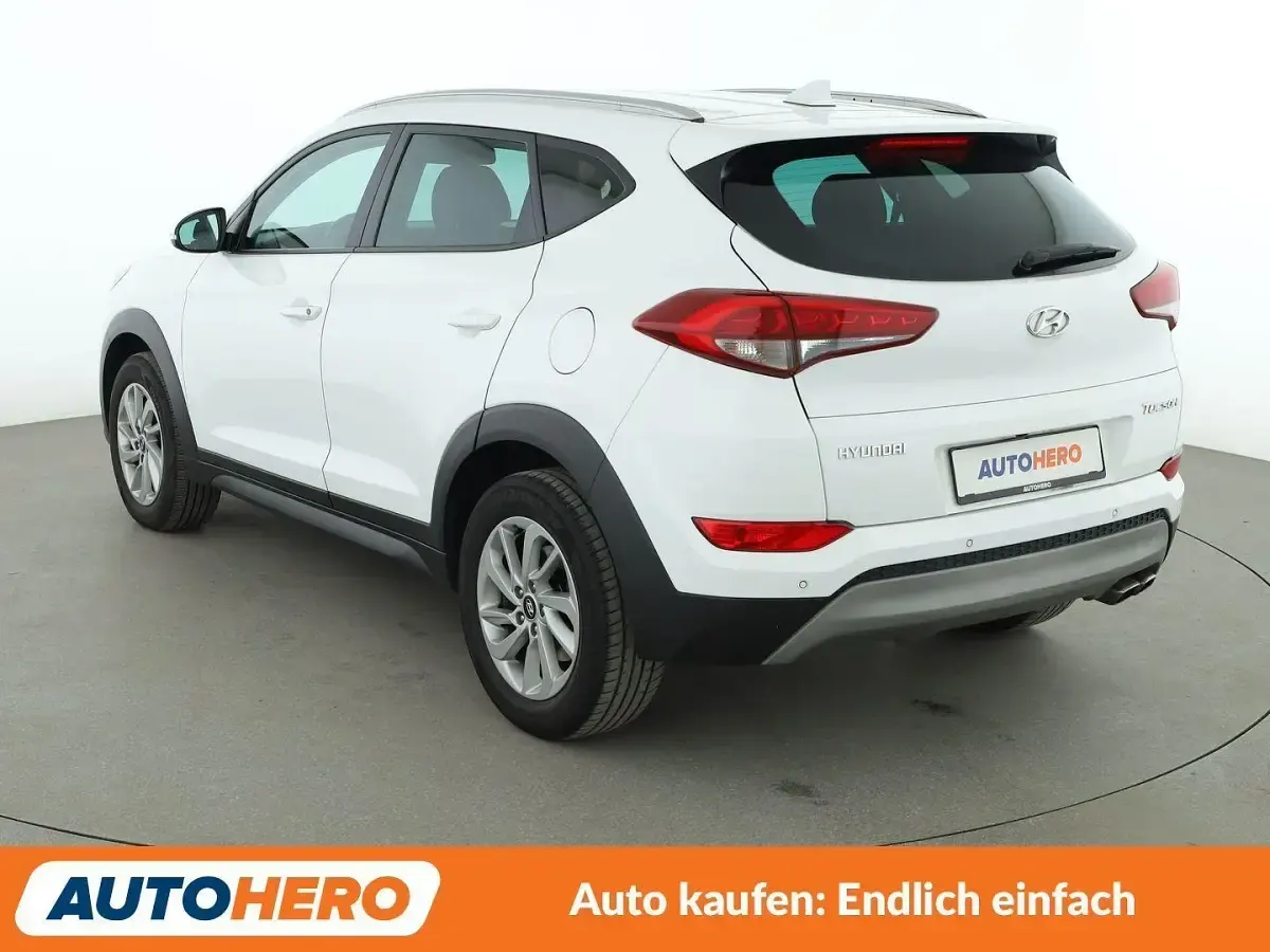 Gebraucht Hyundai Tucson Advantage 177 PS (130 kW) 2017 Weiß SUV