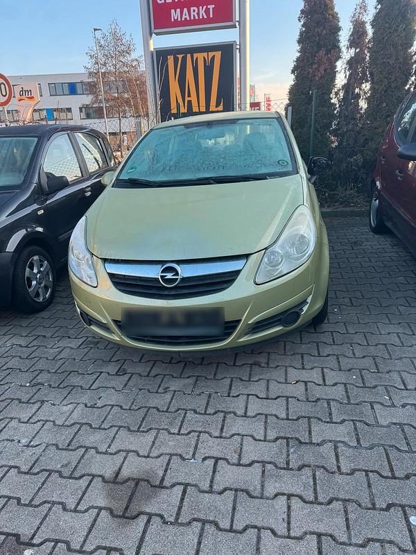 Gebraucht Opel Corsa 65 PS (47 kW) 2007 Grün Kleinwagen