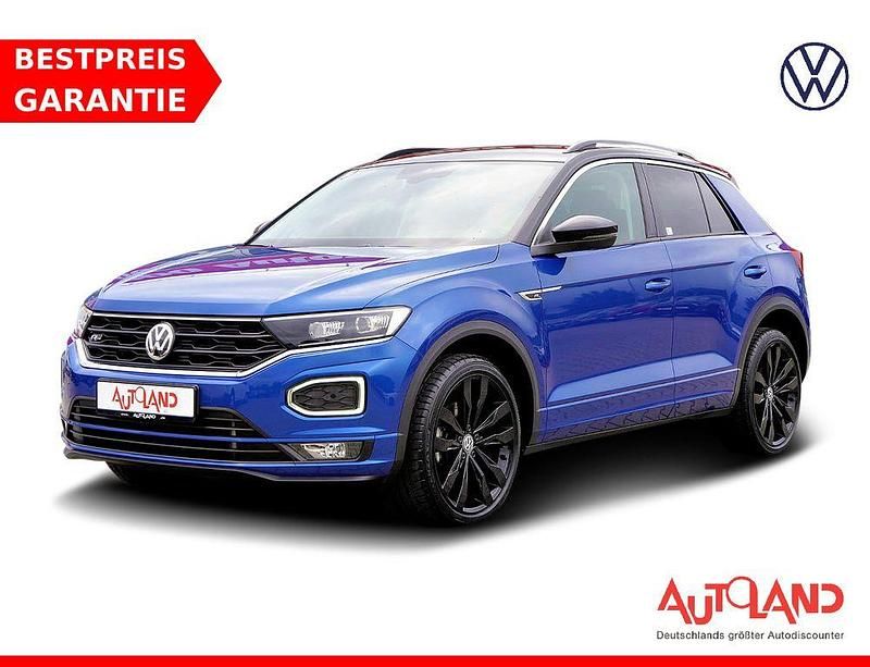 Blau Gebraucht 2020 VW T-Roc R-line SUV | 26.950 € (Etwas zu teuer) - Bild 1/4