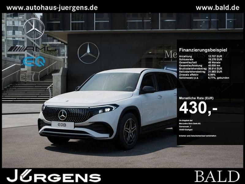 Weiss polarweiß Gebraucht 2025 Mercedes EQB250+ AMG SUV | 45.690 € (Superpreis) - Bild 1/4