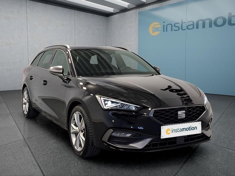 Schwarz Gebraucht 2023 Seat Leon Kombi | 28.649 € (Teuer) - Bild 1/4