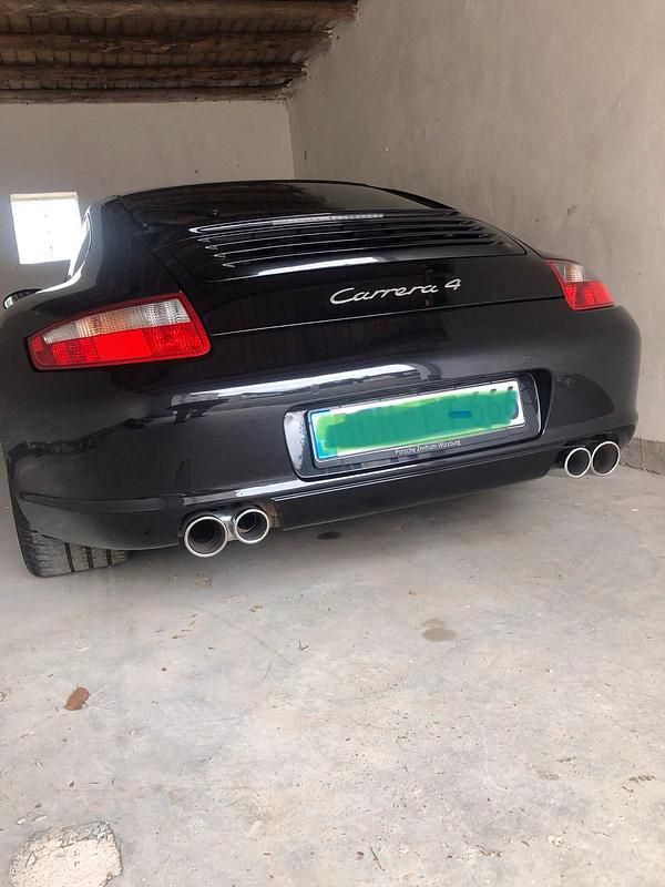 Schwarz Gebraucht 2006 Porsche 911 Carrera 4 Coupé | 48.000 € (Superpreis) - Bild 1/4