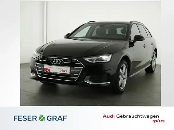 Schwarz Gebraucht 2022 Audi A4 Advanced Plus Kombi | 22.979 € (Guter Preis) - Bild 1/4