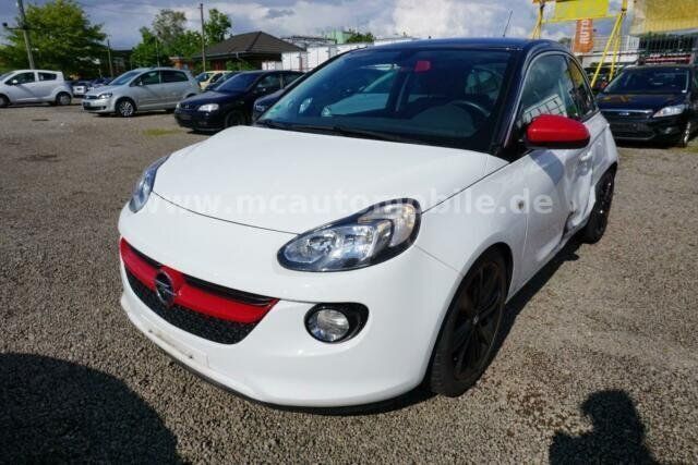 Weiß metallic Gebraucht 2016 Opel Adam Jam Kleinwagen | 6.499 € - Bild 1/4
