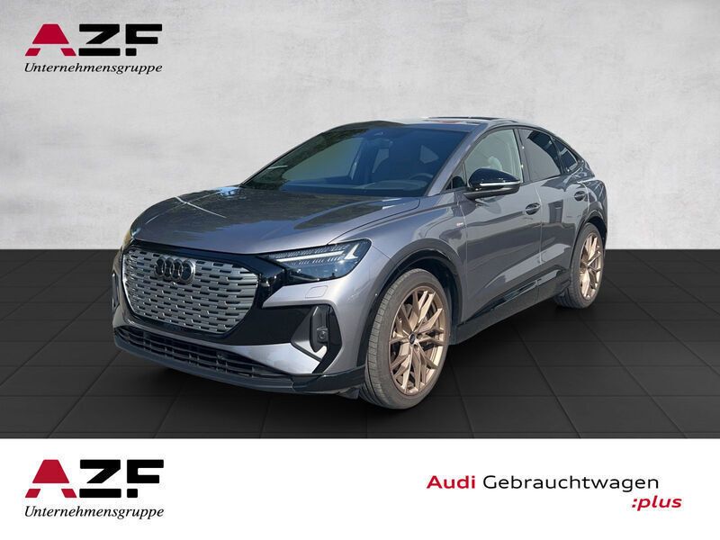 Grau Gebraucht 2022 Audi Q4 Sportback e-tron S-Line SUV | 35.980 € (Superpreis) - Bild 1/4
