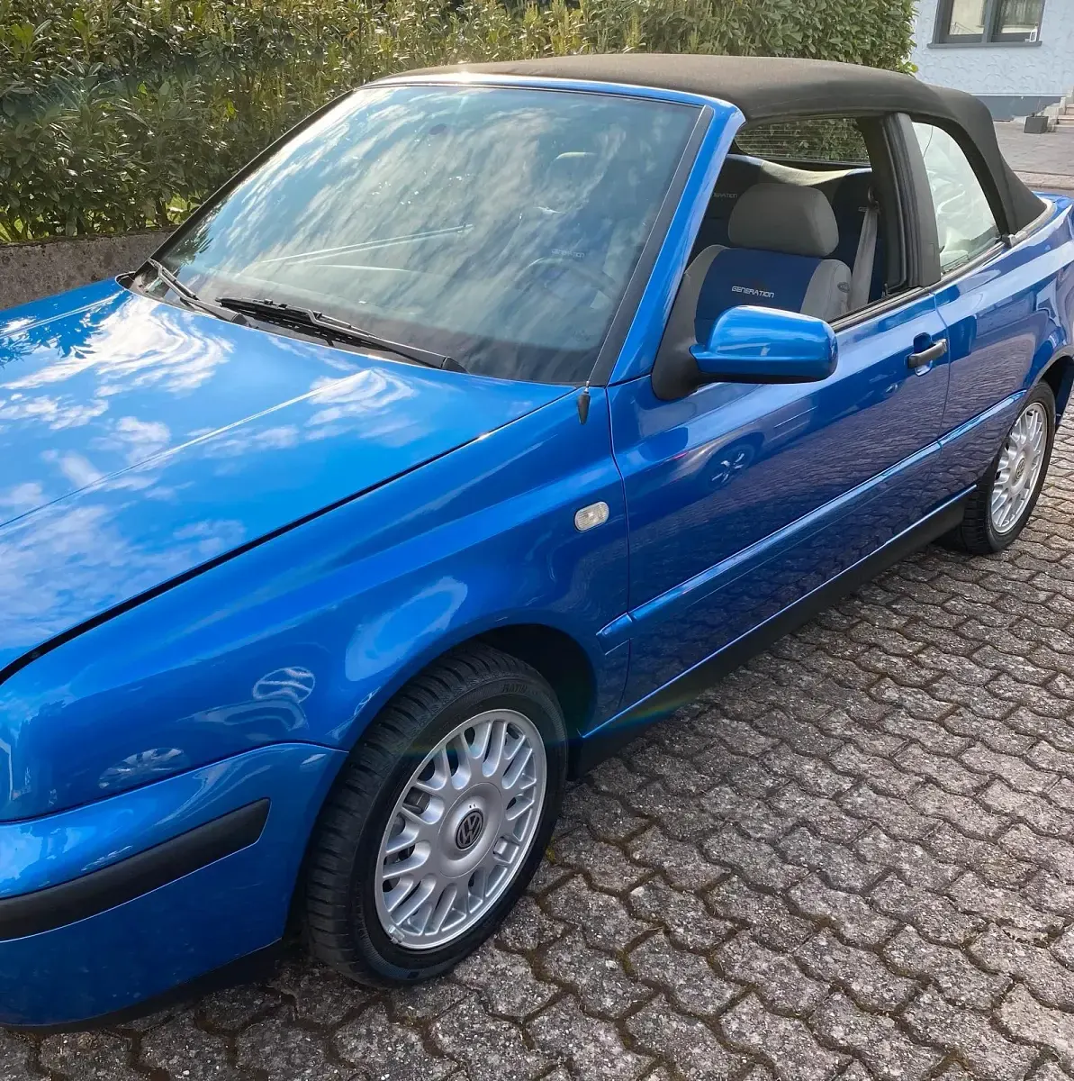 Gebraucht VW Golf 101 PS (74 kW) 2000 Blau Cabrio
