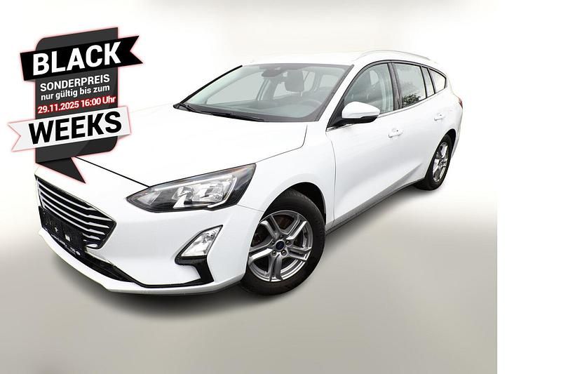 Weiss Gebraucht 2020 Ford Focus Cool & Connect Kombi | 14.488 € (Guter Preis) - Bild 1/4