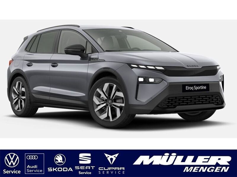 Stahlgrau Neu 2025 Skoda Elroq SportLine SUV | 46.690 € (Fairer Preis) - Bild 1/4