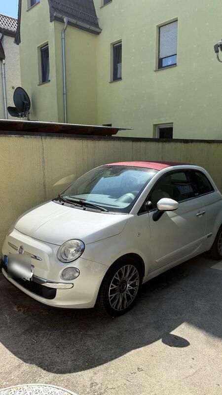 Weiß Gebraucht 2011 Fiat 500C Cabrio | 3.000 € - Bild 1/4