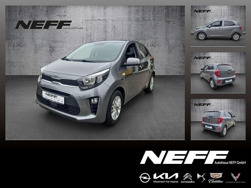 Astrograu met. Gebraucht 2021 Kia Picanto DREAM-TEAM Edition Kleinwagen | 12.710 € (Etwas zu teuer) - Bild 1/4
