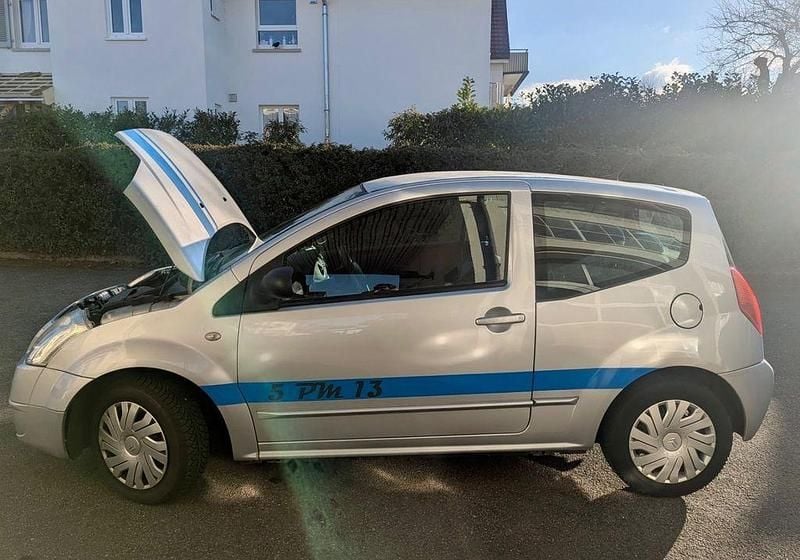 Gebraucht Citroën C2 Style 60 PS (44 kW) 2006 Silber Kleinwagen