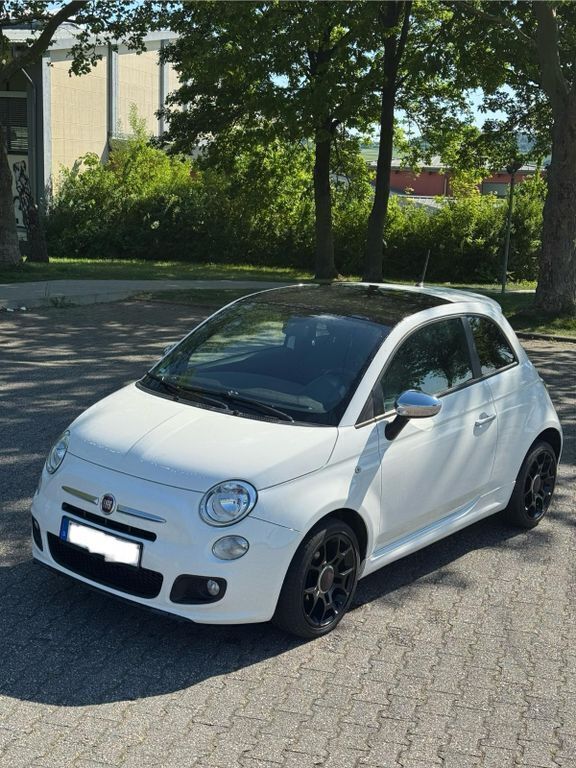 Weiß Gebraucht 2013 Fiat 500S Sport Kleinwagen | 5.999 € (Fairer Preis) - Bild 1/4