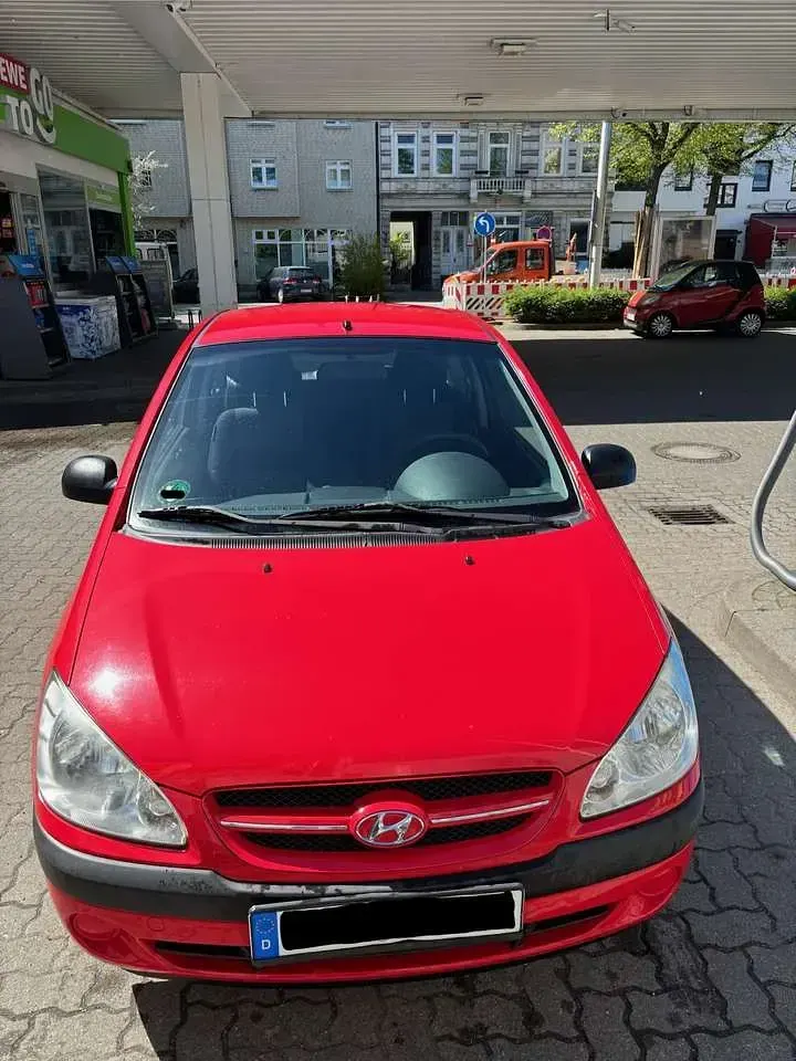 Gebraucht Hyundai Getz 63 PS (46 kW) 2005 Rot Kleinwagen