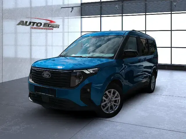 Neu Ford Tourneo Courier Titanium 125 PS (91 kW) 2026 Digital aqua blue Van / Kleinbus