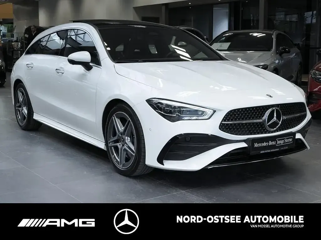 Gebraucht Mercedes CLA250 Premium Plus 224 PS (164 kW) 2025 Unilack polarweiß Limousine