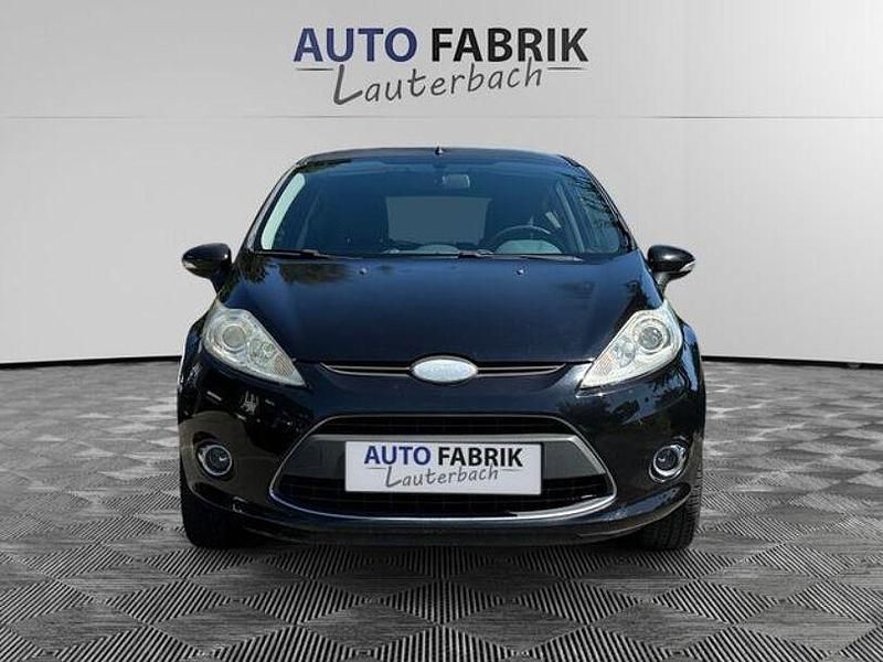 Gebraucht Ford Fiesta Titanium 82 PS (60 kW) 2009 Schwarz Kleinwagen
