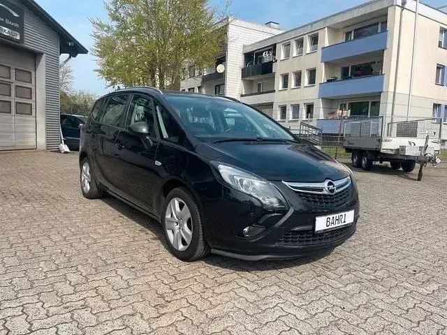 Gebraucht Opel Zafira Tourer Edition 140 PS (102 kW) 2013 Schwarz Van / Kleinbus