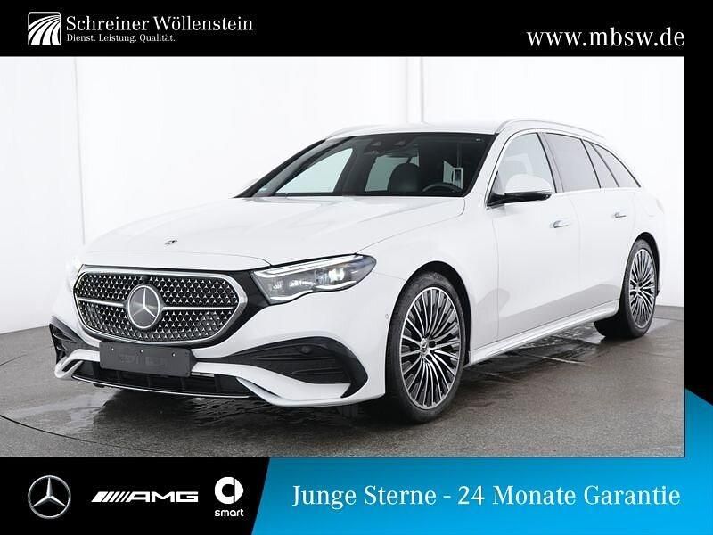 Weiss manufaktur lack manufakt Gebraucht 2024 Mercedes E300 AMG Kombi | 49.990 € (Superpreis) - Bild 1/4