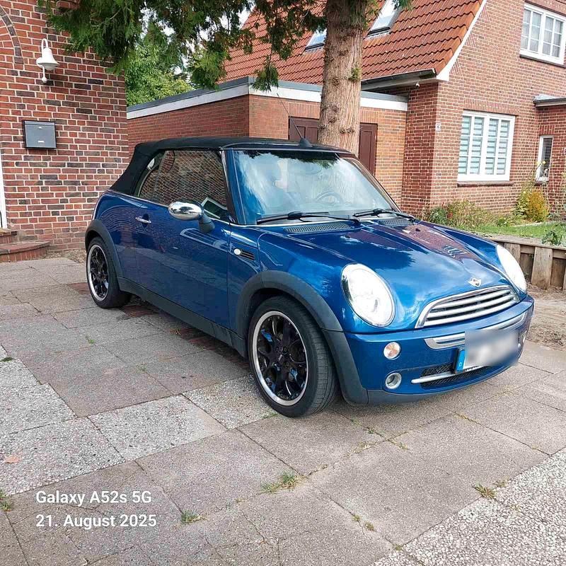 Blau Gebraucht 2008 Mini Cooper Cabriolet Cabrio | 2.700 € - Bild 1/4