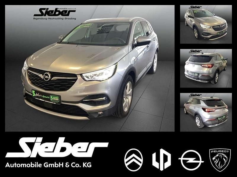 Kontrast grau Gebraucht 2021 Opel Grandland X Elegance SUV | 19.290 € (Superpreis) - Bild 1/4