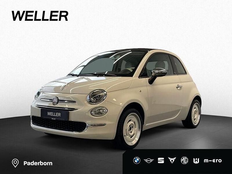 Weiss Gebraucht 2018 Fiat 500 Cabrio | 9.680 € - Bild 1/4