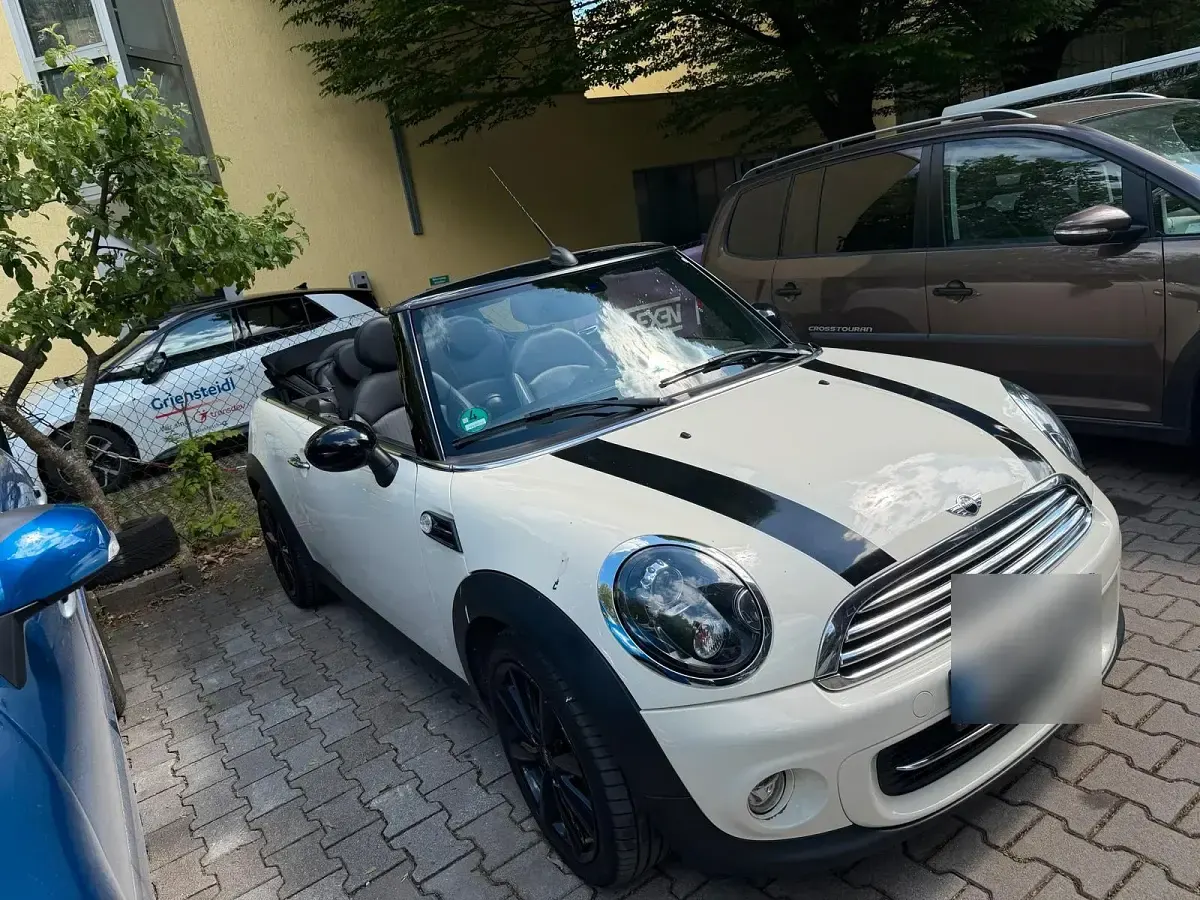 Gebraucht Mini Cooper Cabriolet 152 PS (111 kW) 2014 Weiß Cabrio