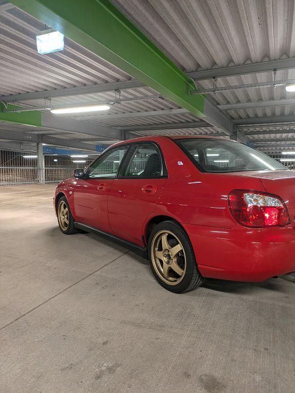 Gebraucht Subaru Impreza 224 PS (164 kW) 2003 Rot Limousine