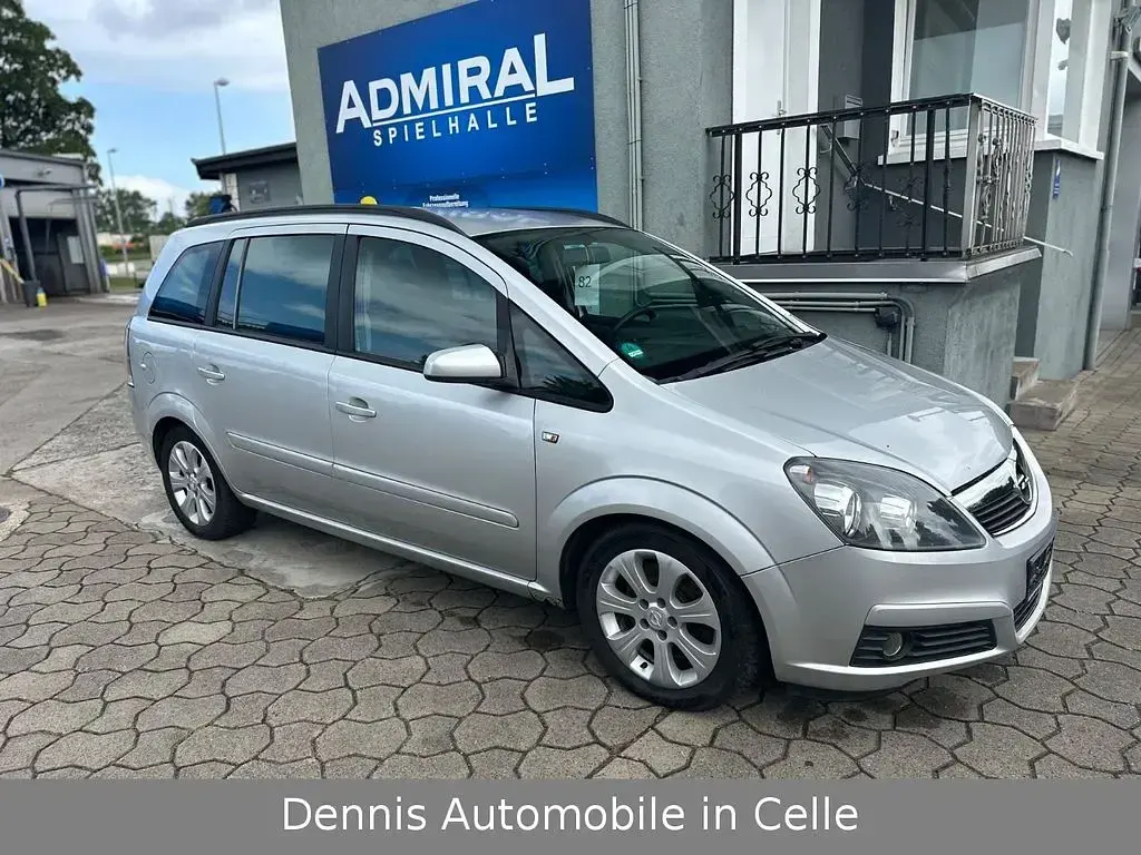 Gebraucht Opel Zafira Edition 150 PS (110 kW) 2005 Silber Van / Kleinbus