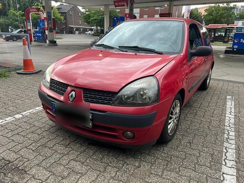 Rot Gebraucht 2002 Renault Clio II Kleinwagen | 450 € (Guter Preis) - Bild 1/4
