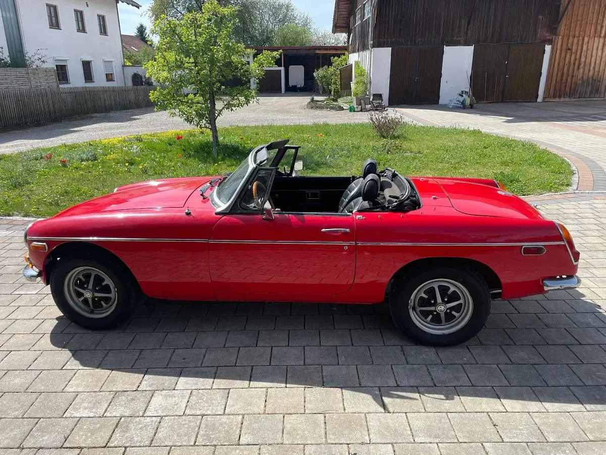 Brugt MG B 95 HK (69 kW) 1979 Rød Cabriolet