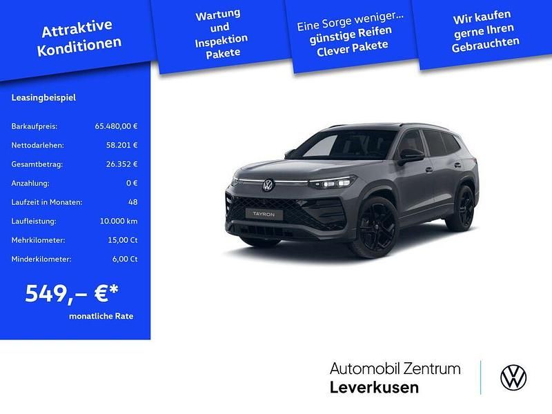 Delfingrau Neu 2025 VW Tayron R-line SUV | 65.480 € (Teuer) - Bild 1/3