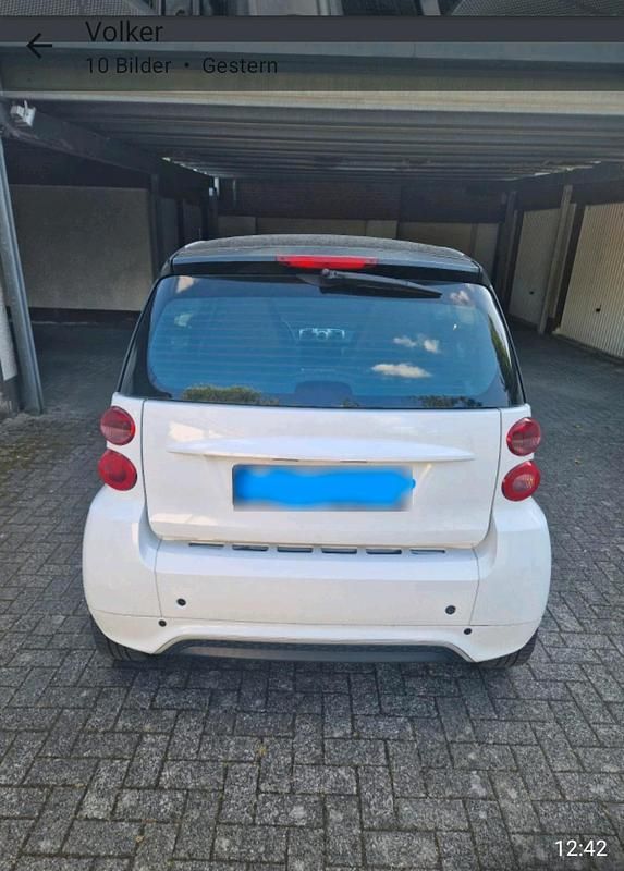 Gebraucht Smart ForTwo Coupé 71 PS (52 kW) 2012 Weiß Coupé