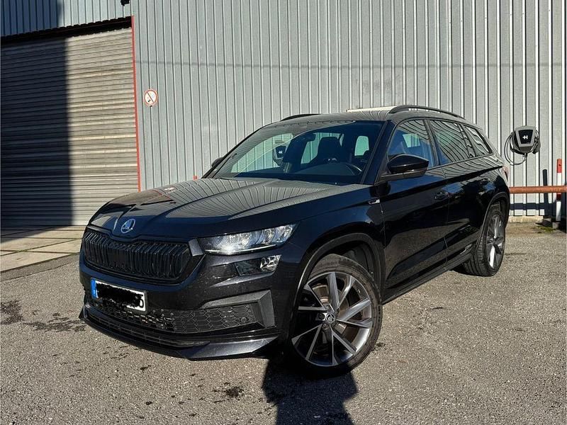 Schwarz Gebraucht 2021 Skoda Kodiaq SportLine SUV | 28.780 € (Fairer Preis) - Bild 1/4