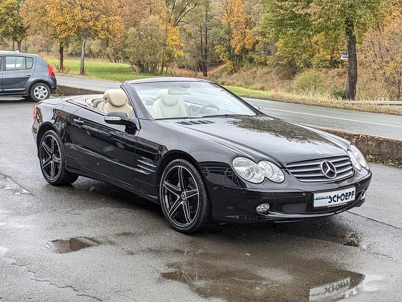 Gebraucht Mercedes SL350 245 PS (180 kW) 2003 Schwarz Cabrio