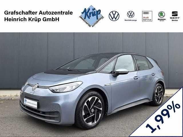 Blau Gebraucht 2021 VW ID.3 Pro Kleinwagen | 18.650 € (Fairer Preis) - Bild 1/3