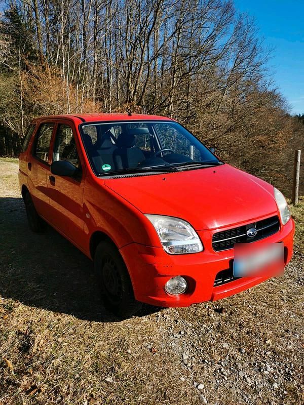 Gebraucht Subaru Justy 60 PS (44 kW) 2006 Rot Kleinwagen