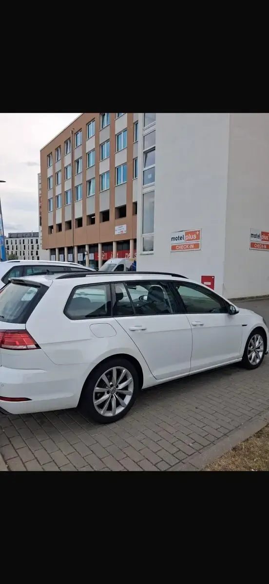 Gebraucht VW Golf VII R-line 150 PS (110 kW) 2019 Weiß Kombi