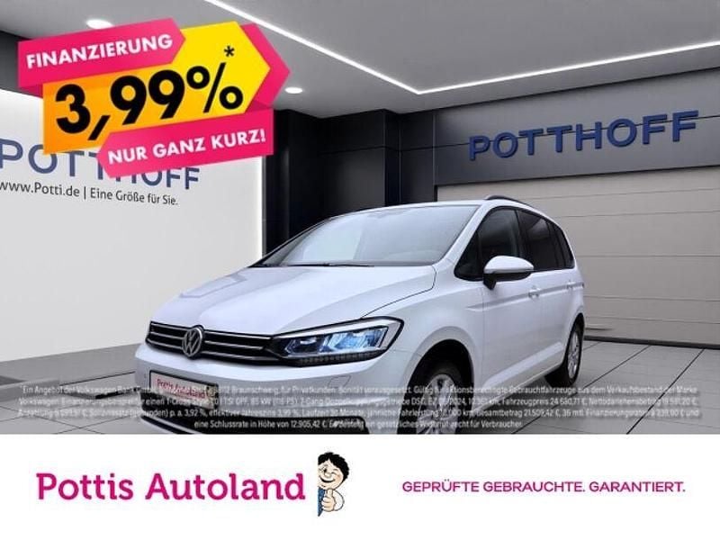 Weiss Gebraucht 2020 VW Touran Comfortline Van / Kleinbus | 22.777 € (Guter Preis) - Bild 1/4
