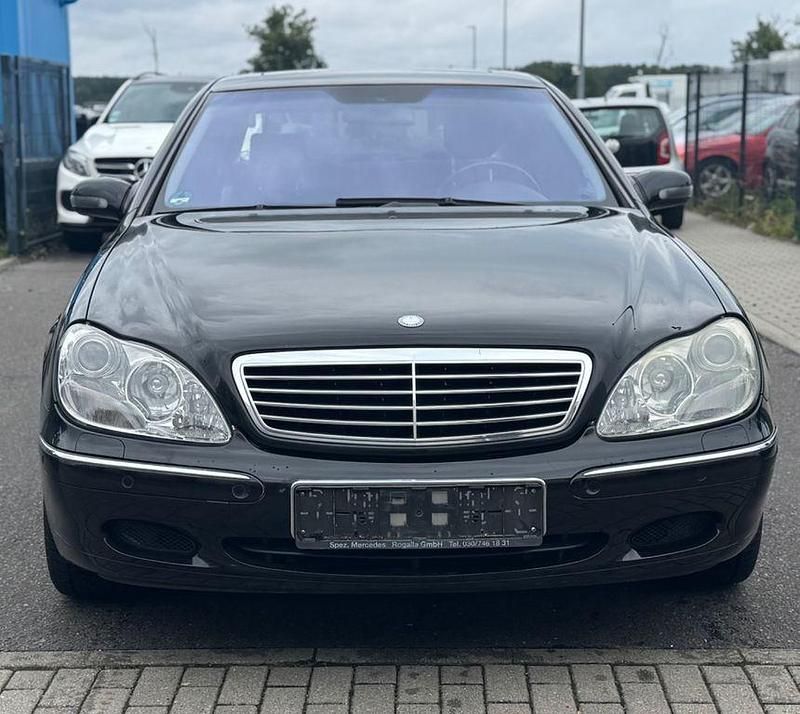Schwarz Gebraucht 2001 Mercedes S500 Limousine | 7.990 € (Fairer Preis) - Bild 1/4