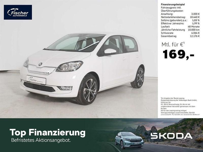 Gebraucht Skoda Citigo Style 61 kW (83 PS) 2020 Weiss Kleinwagen