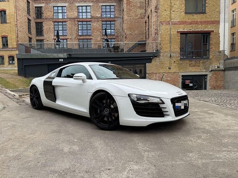 Weiß Gebraucht 2008 Audi R8 Coupé Sport Coupé | 72.900 € (Teuer) - Bild 1/4