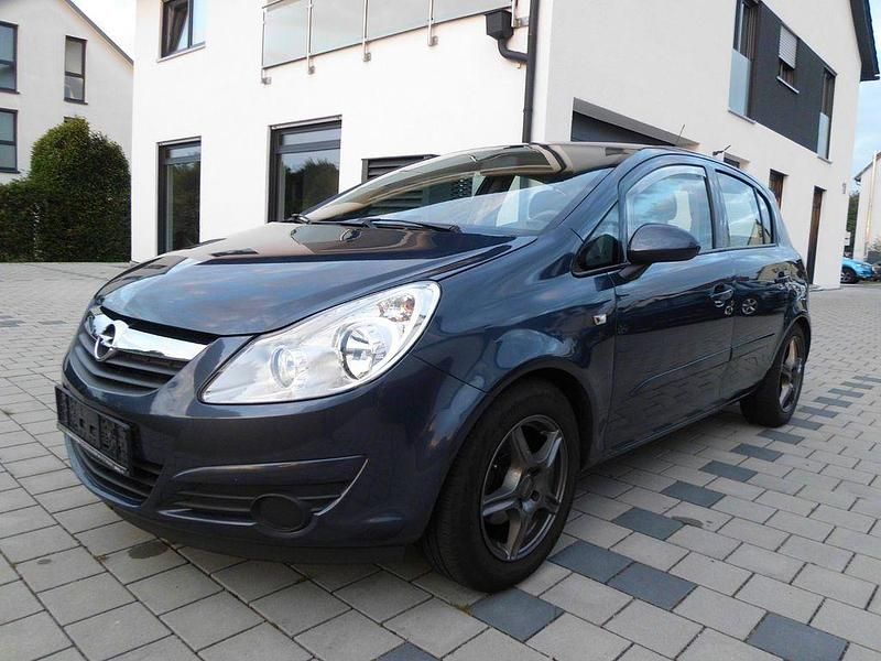 Blau Gebraucht 2007 Opel Corsa Limousine | 1.480 € (Guter Preis) - Bild 1/4
