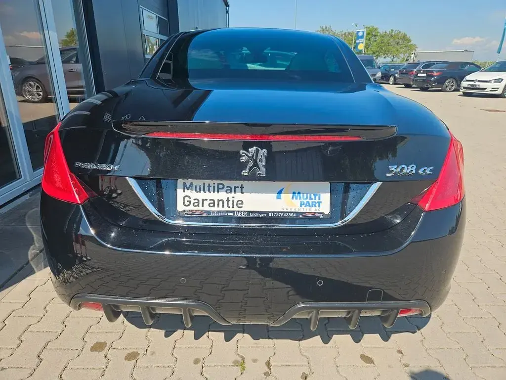 Gebraucht Peugeot 308 CC Premium 140 PS (102 kW) 2010 Schwarz Cabrio