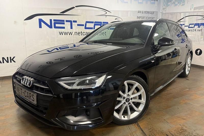 Schwarz Gebraucht 2022 Audi A4 S-Line Limousine | 23.850 € (Guter Preis) - Bild 1/3