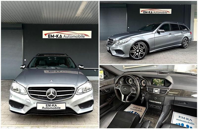 Grau Gebraucht 2015 Mercedes E350 AMG line Plus Limousine | 15.500 € (Etwas zu teuer) - Bild 1/4