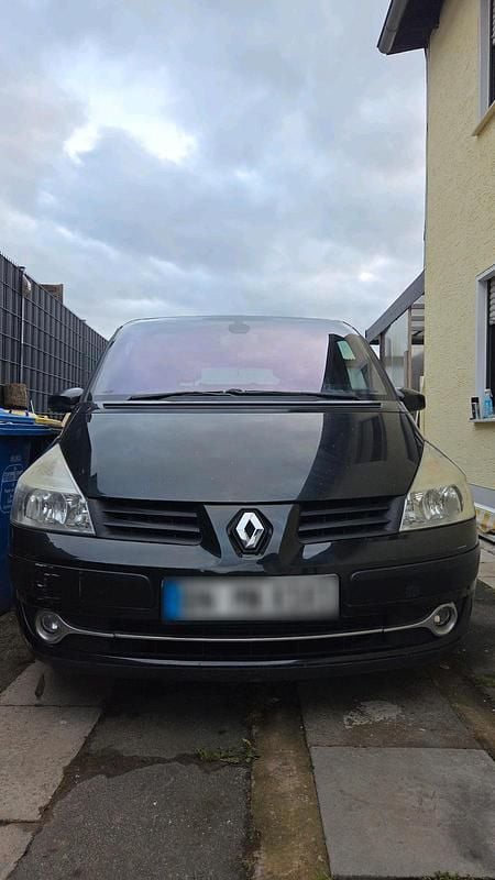 Gebraucht Renault Espace 173 PS (127 kW) 2008 Schwarz Van / Kleinbus