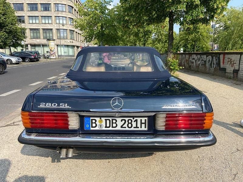 Gebraucht Mercedes SL280 185 PS (136 kW) 1976 Blau Cabrio