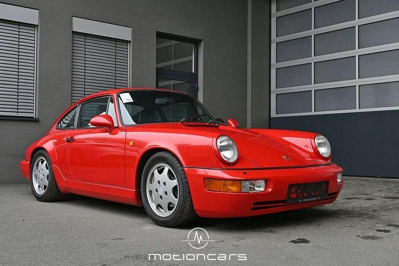Rot Gebraucht 1990 Porsche 911 Carrera 4 Coupé | 83.880 € - Bild 1/4