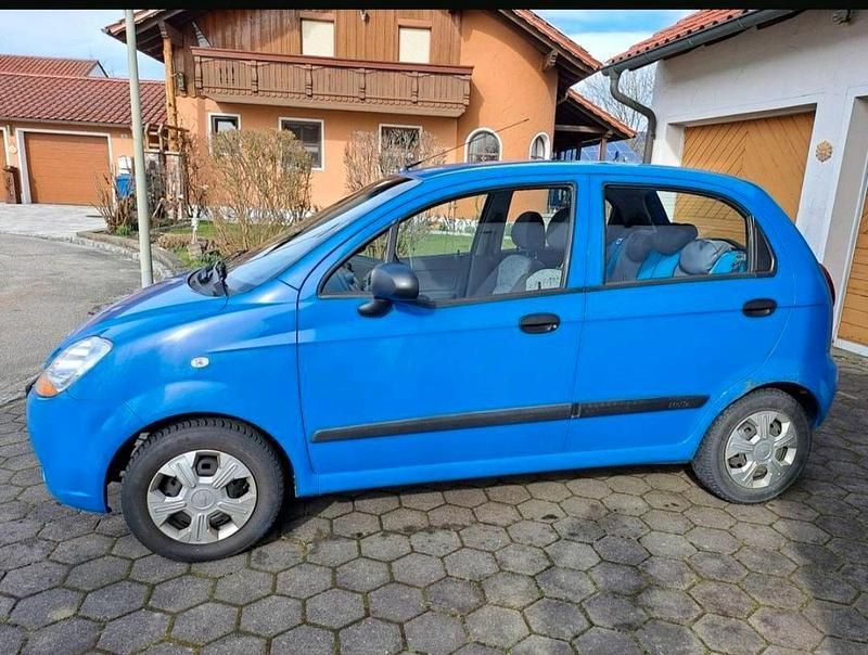Blau Gebraucht 2009 Chevrolet Matiz Kleinwagen | 1.200 € (Fairer Preis) - Bild 1/4